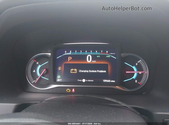5FNYF5H55LB017896 2020 HONDA PILOT White Widok tylnych siedzeń