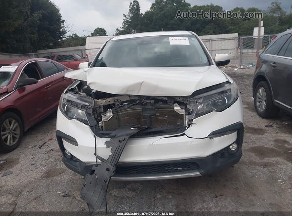 5FNYF5H55LB017896 2020 HONDA PILOT White Widok zestawu wskaźników