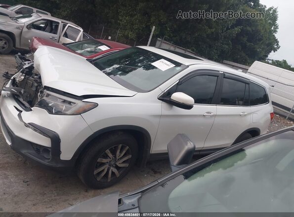 5FNYF5H55LB017896 2020 HONDA PILOT White Widok wnętrza 360 stopni