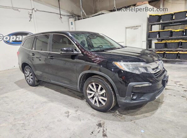 5FNYF5H55MB009637 2021 HONDA PILOT Black Delantero derecho