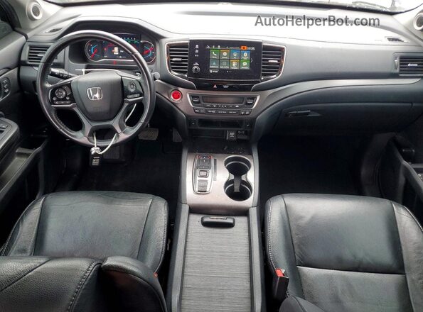 5FNYF5H55MB009637 2021 HONDA PILOT Black Vista del salpicadero