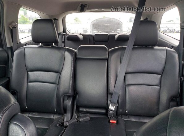 5FNYF5H55MB009637 2021 HONDA PILOT Black Vista de los asientos traseros