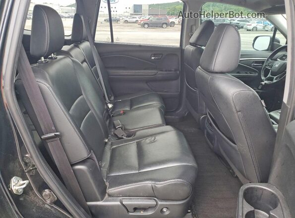5FNYF5H55MB009637 2021 HONDA PILOT Black Vista interior trasera