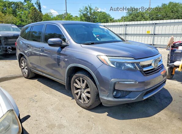 5FNYF5H55MB020119 2021 HONDA PILOT Charcoal Delantero derecho