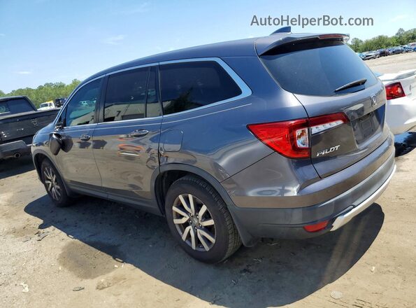 5FNYF5H55MB020119 2021 HONDA PILOT Charcoal Trasero izquierdo