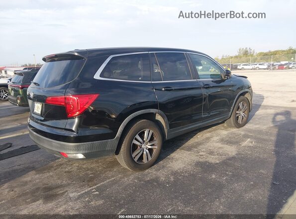 5FNYF5H56JB005141 2018 HONDA PILOT Black Rear right