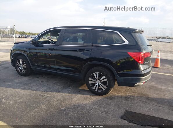 5FNYF5H56JB005141 2018 HONDA PILOT Black Rear left
