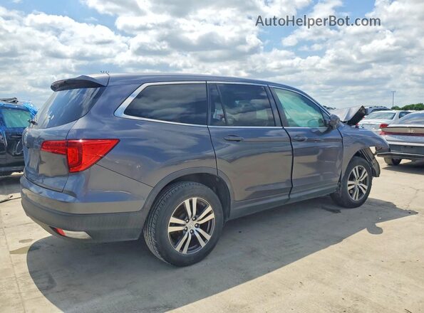 5FNYF5H56JB010713 2018 HONDA PILOT Gray უკანა მარჯვენა