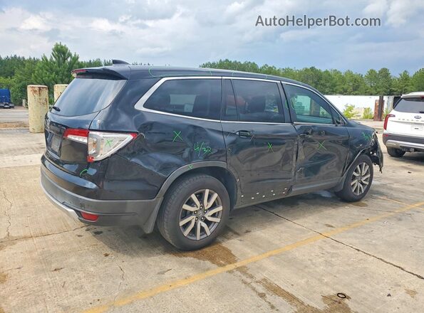 5FNYF5H56KB046886 2019 HONDA PILOT Black Задня права чверть