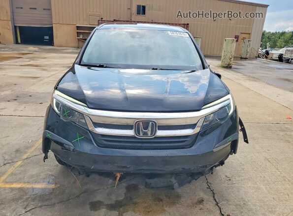 5FNYF5H56KB046886 2019 HONDA PILOT Black Вид спереду