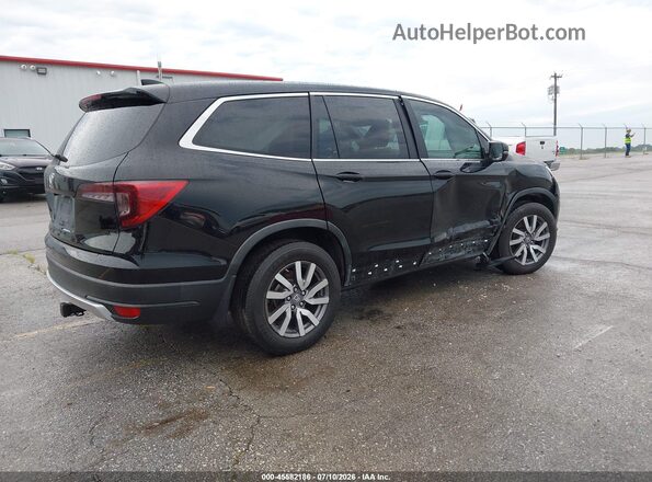 5FNYF5H56MB007301 2021 HONDA PILOT Black უკანა მარჯვენა
