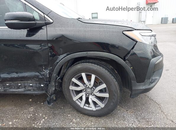 5FNYF5H56MB007301 2021 HONDA PILOT Black წინა ხედი