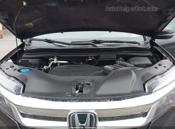 5FNYF5H56MB007301 2021 HONDA PILOT Black უკანა ხედი