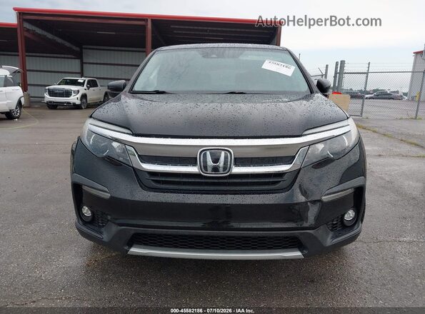 5FNYF5H56MB007301 2021 HONDA PILOT Black ხელსაწყოთა პანელის ხედი