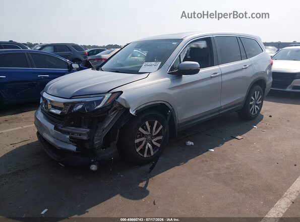 5FNYF5H56MB037995 2021 HONDA PILOT Silver Przód lewy
