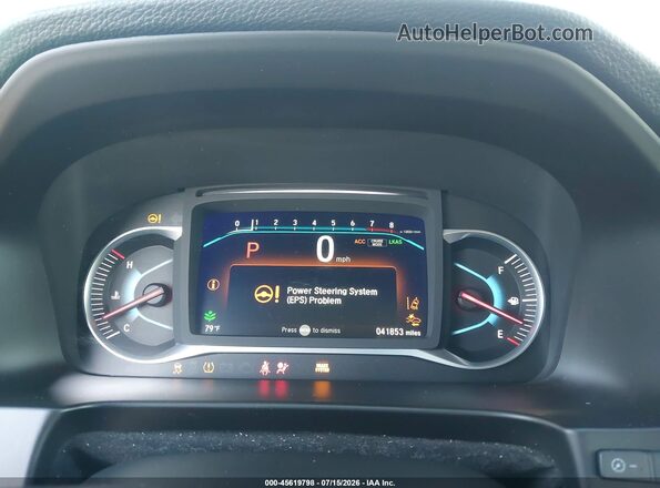 5FNYF5H56NB036086 2022 HONDA PILOT Black Widok tylnych siedzeń
