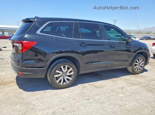 5FNYF5H56NB038744 2022 HONDA PILOT Black უკანა მარჯვენა