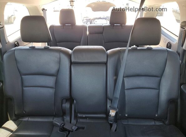 5FNYF5H56NB038744 2022 HONDA PILOT Black უკანა სავარძლების ხედი