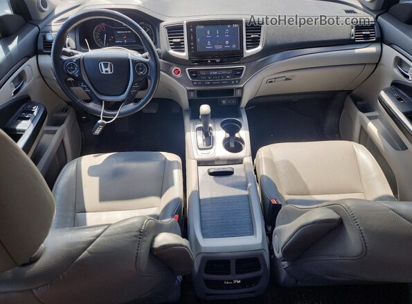 5FNYF5H57HB003246 2017 HONDA PILOT Silver Vista del salpicadero