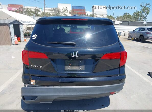 5FNYF5H57JB001650 2018 HONDA PILOT Black 