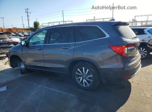 5FNYF5H57LB021786 2020 HONDA PILOT Gray Задня ліва чверть