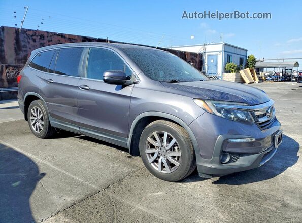 5FNYF5H57LB021786 2020 HONDA PILOT Gray Передня права чверть