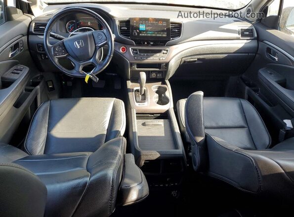 5FNYF5H57LB021786 2020 HONDA PILOT Gray Вид панелі приладів
