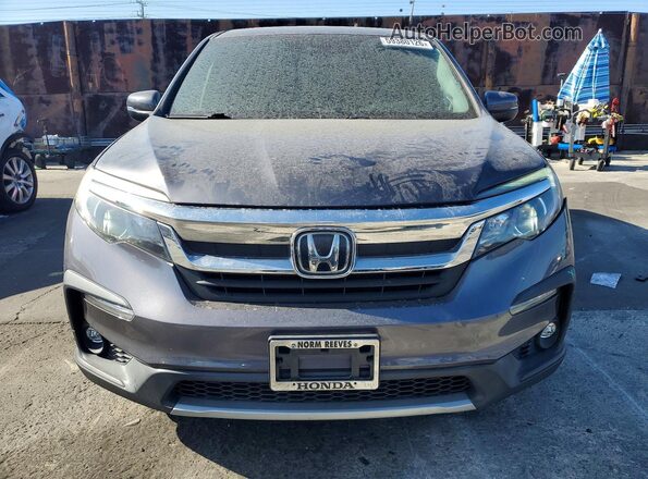 5FNYF5H57LB021786 2020 HONDA PILOT Gray Вид спереду