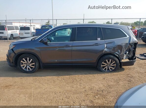 5FNYF5H57MB016850 2021 HONDA PILOT Gray Панорамний вид салону 360°
