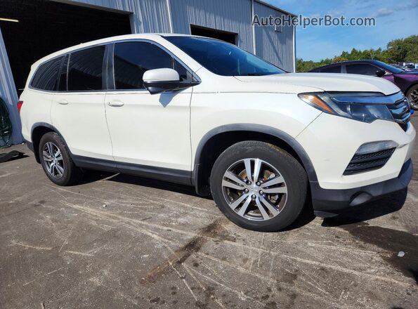 5FNYF5H58HB025644 2017 HONDA PILOT White Front right