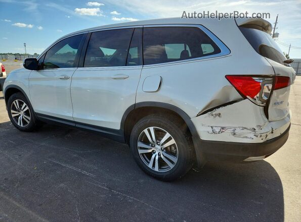 5FNYF5H58HB025644 2017 HONDA PILOT White Rear left