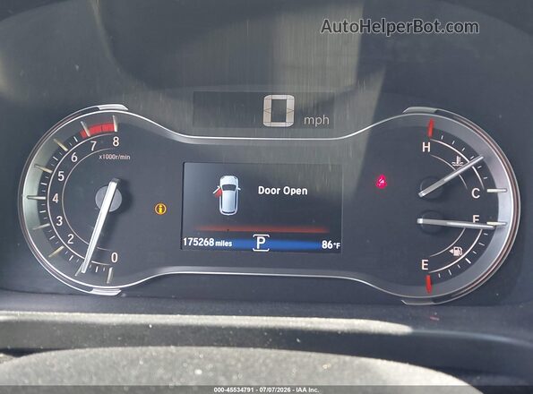 5FNYF5H58JB014598 2018 HONDA PILOT White Widok tylnych siedzeń