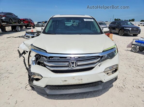 5FNYF5H58JB017257 2018 HONDA PILOT White Front view