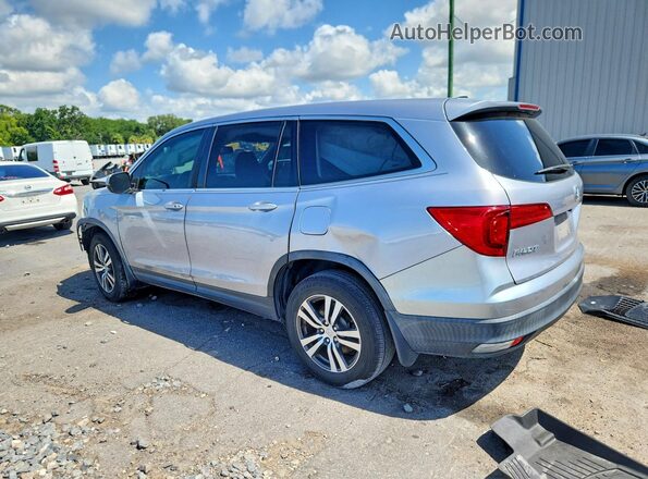 5FNYF5H58JB018747 2018 HONDA PILOT Silver უკანა მარცხენა