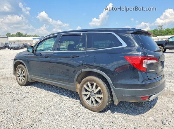 5FNYF5H58KB015185 2019 HONDA PILOT Black Rear left