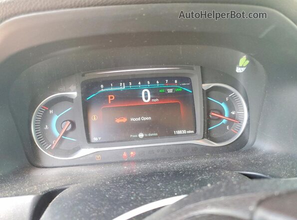5FNYF5H58KB015185 2019 HONDA PILOT Black Instrument cluster view