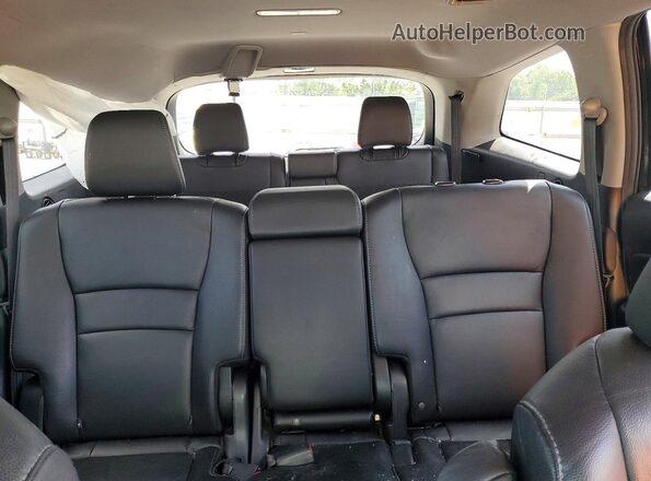 5FNYF5H58KB015185 2019 HONDA PILOT Black Rear seats view