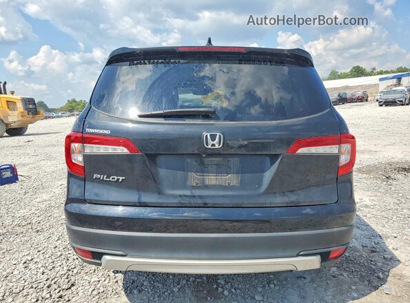 5FNYF5H58KB015185 2019 HONDA PILOT Black Rear view