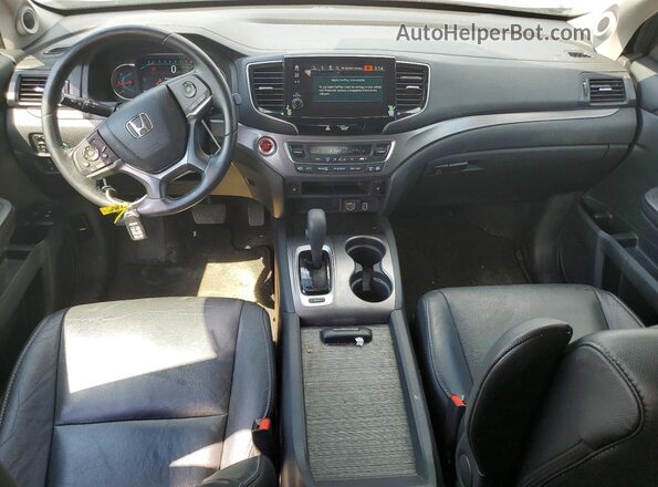 5FNYF5H58KB015185 2019 HONDA PILOT Black Dashboard view