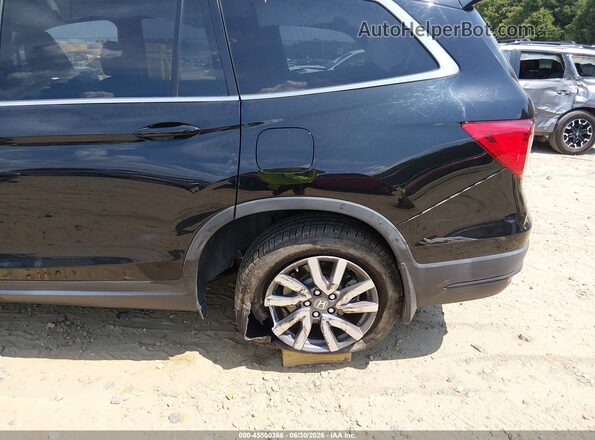 5FNYF5H58KB032827 2019 HONDA PILOT Black წინა ხედი