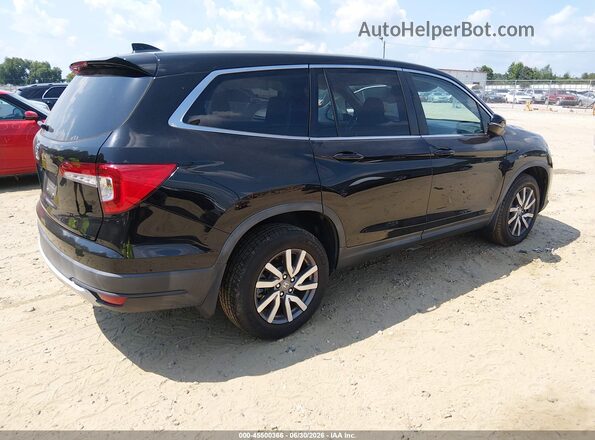 5FNYF5H58KB032827 2019 HONDA PILOT Black უკანა მარჯვენა