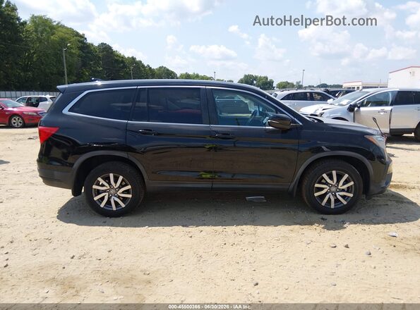 5FNYF5H58KB032827 2019 HONDA PILOT Black უკანა სალონის ხედი