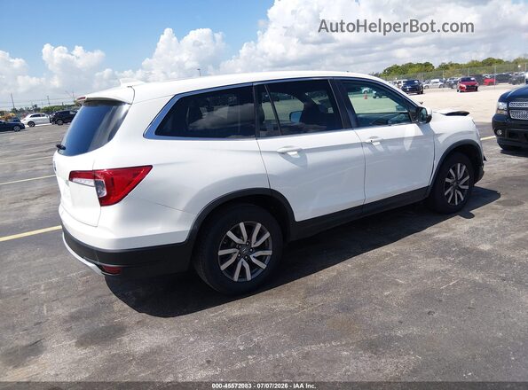 5FNYF5H58KB037798 2019 HONDA PILOT Белый Задняя правая четверть