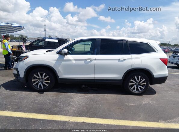 5FNYF5H58KB037798 2019 HONDA PILOT Белый Вид задней части салона