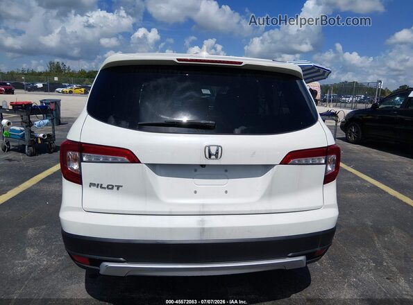5FNYF5H58KB037798 2019 HONDA PILOT Белый 