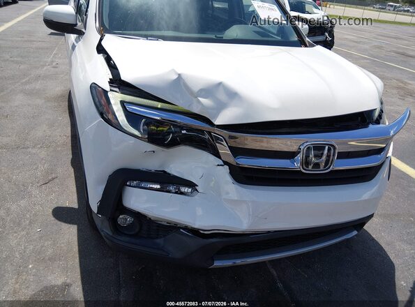 5FNYF5H58KB037798 2019 HONDA PILOT Белый Вид спереди