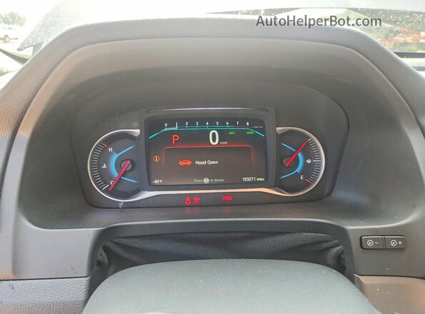 5FNYF5H58LB007184 2020 HONDA PILOT Серый Вид щитка приборов