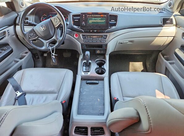5FNYF5H58LB012692 2020 HONDA PILOT Silver Առջևի վահանակի տեսք
