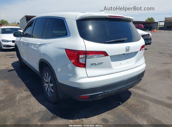 5FNYF5H58NB005454 2022 HONDA PILOT Белый Задняя левая четверть
