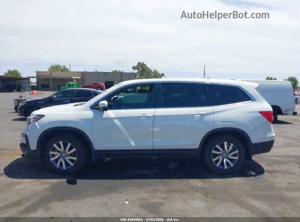 5FNYF5H58NB005454 2022 HONDA PILOT Белый Панорамный вид салона 360°